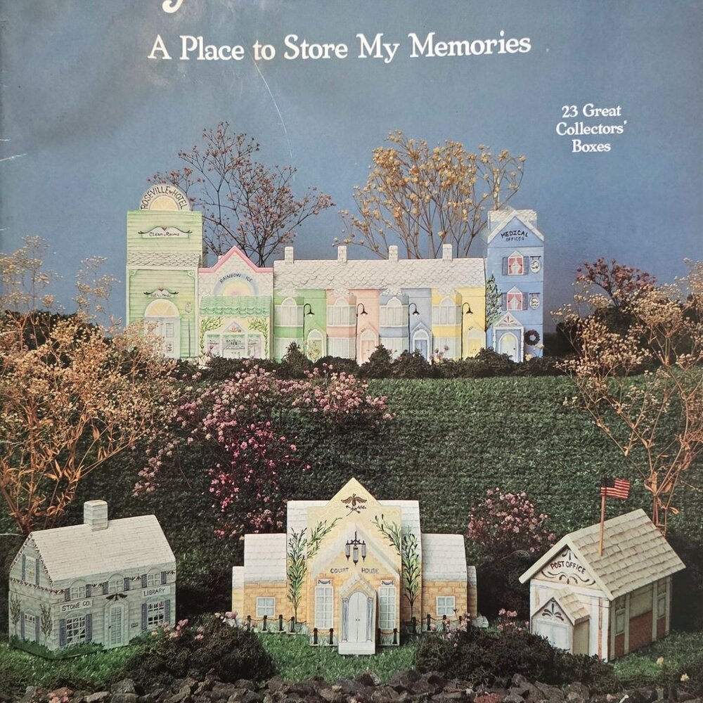 My Home Town 23 Great Collector Boxes Toll Painting Instructions Patty Votruba